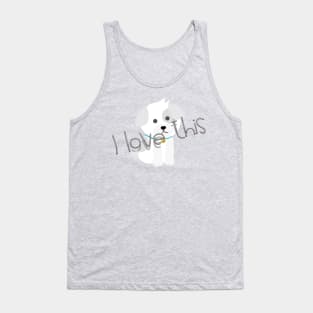 I like dogs Tank Top